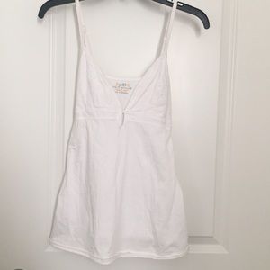 Beautiful white spaghetti strap top